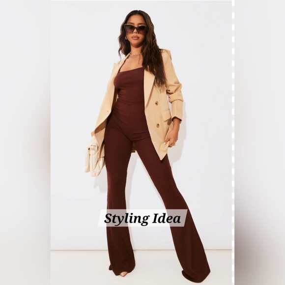 90 Degree by Reflex- FLARED Leg - Boot Cut JUMPSUIT - Picture 8 of 12